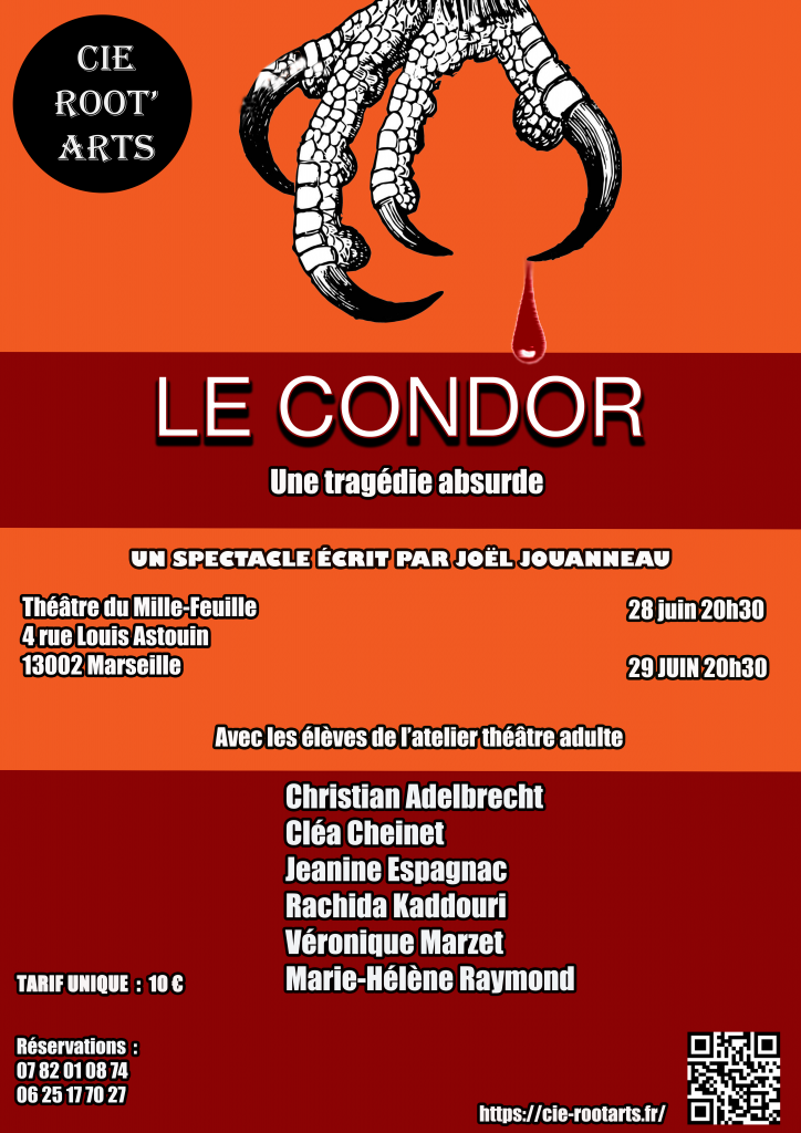 Le condor théâtre compagnie rootarts